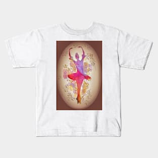 Ballerina Ballet Dance Kids T-Shirt